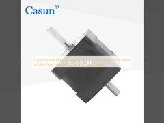 Настраиваемый гибридный шаговый двигатель с полым валом Nema 14 140 мНм 1.0A с сертификатами CE RoHS