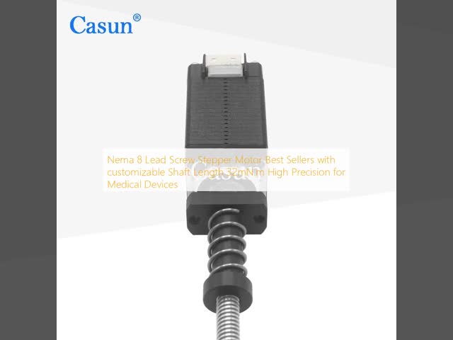 Хорошая цена Шарико-винтовая передача Casun Motor, шаговый двигатель 100 мН·м, 3,78 В, высокоточный шаговый двигатель для станка с ЧПУ Онлайн