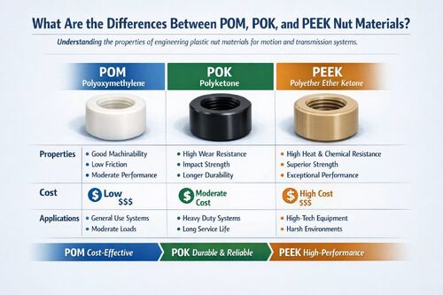 Последние блоги о компании Какой материал яблок выбрать: POM, POK или PEEK