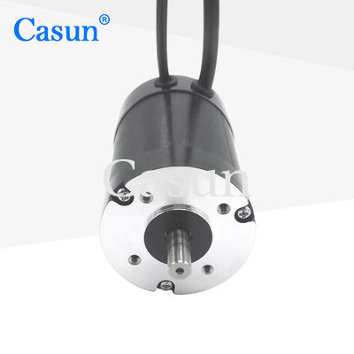 Мотор высокого числа оборотов BLDC stepper мотора 4500rpm Nema 23 мотора 24V DC Casun 9A безщеточный