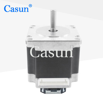 мотор ROHS вала 3V мотора 2.5A 25mm короткозамкнутого витка Nema 23 57*57mm Casun Stepper