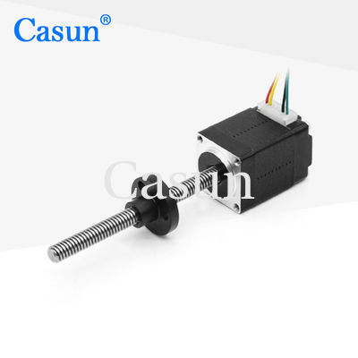 Хорошая цена Casun nema8 nema11 nme14 гибридный шаговый двигатель с ходовым винтом tr5x2 шаговый двигатель с невыпадающим винтом Онлайн