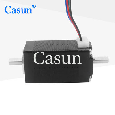 1,8 мотор 20*20*38mm двойной оси NEMA 8 степени Stepper 40mN.M ROHS