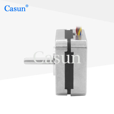 Casun Nema 17 1.8° градуса 125 мН.м 23 мм корпус с сертификацией CE RoHS Шаговый двигатель для оборудования для красоты